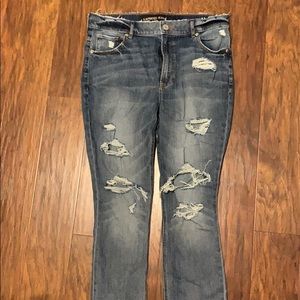 Express jeans ankle leggings size 10L
